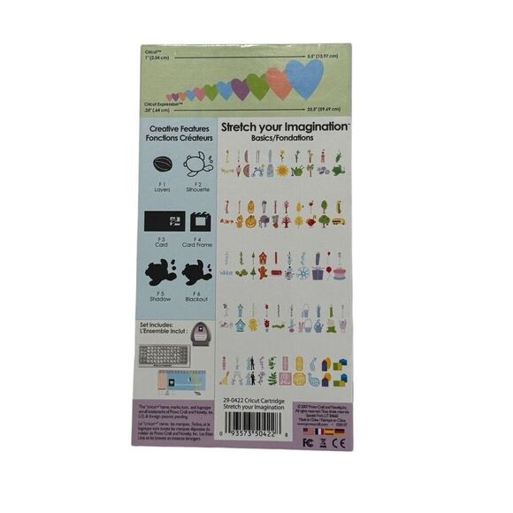 Cricket Shapes - Stretch Your Imagination- Complete - Provo Craft 29-0422 - Picture 2 of 6